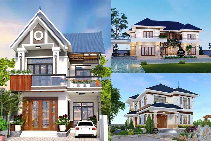 100+ ảnh mẫu nhà 2 tầng đẹp ấn tượng