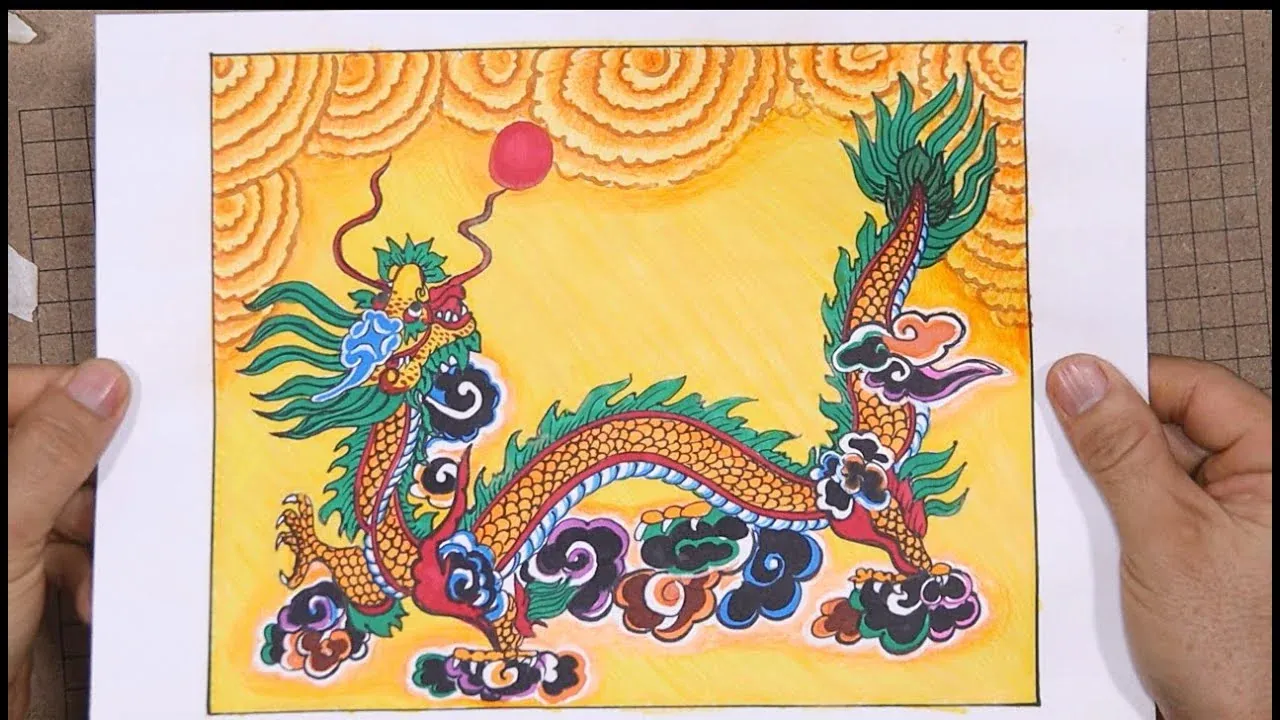 100+ ảnh tranh hàng trống rực rỡ · ảnh 2