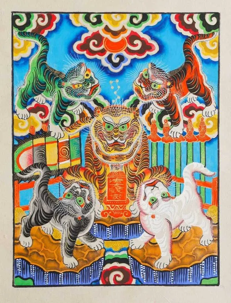 100+ ảnh tranh hàng trống rực rỡ