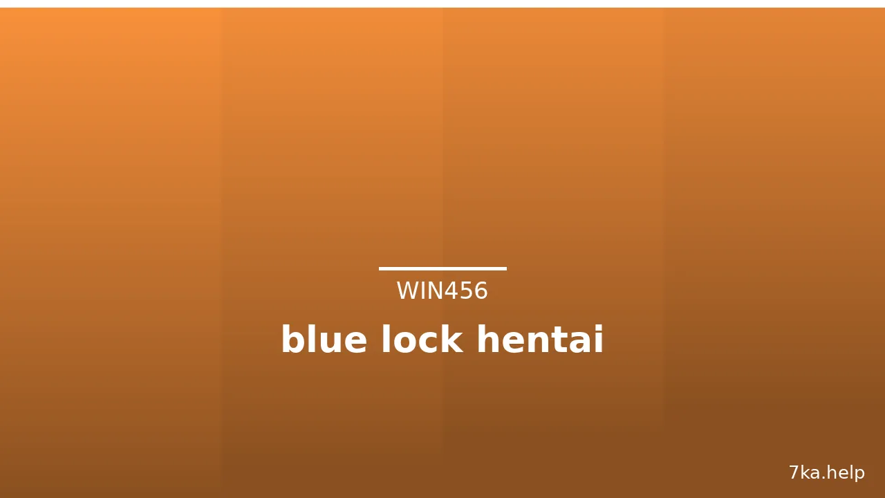 blue lock hentai · ảnh 1