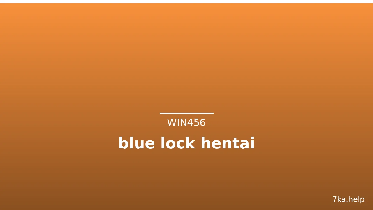 blue lock hentai
