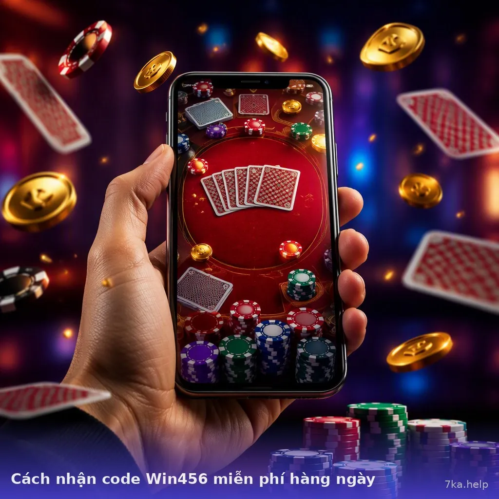Cách nhận code Win456 miễn phí hàng ngày