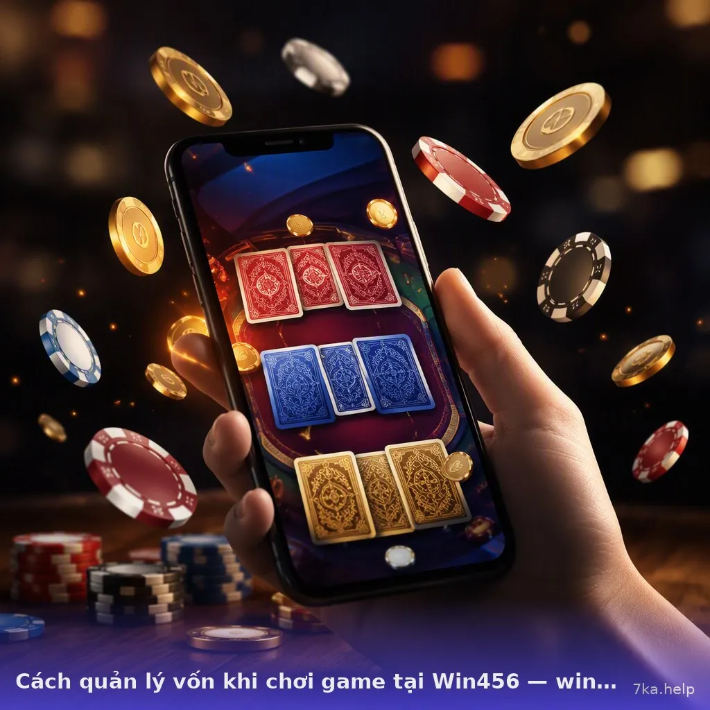 Cách quản lý vốn khi chơi game tại Win456 — win456 · ảnh 1