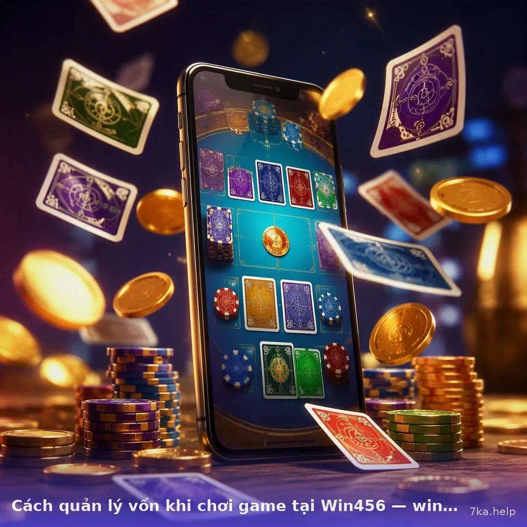 Cách quản lý vốn khi chơi game tại Win456 — win456 · ảnh 2