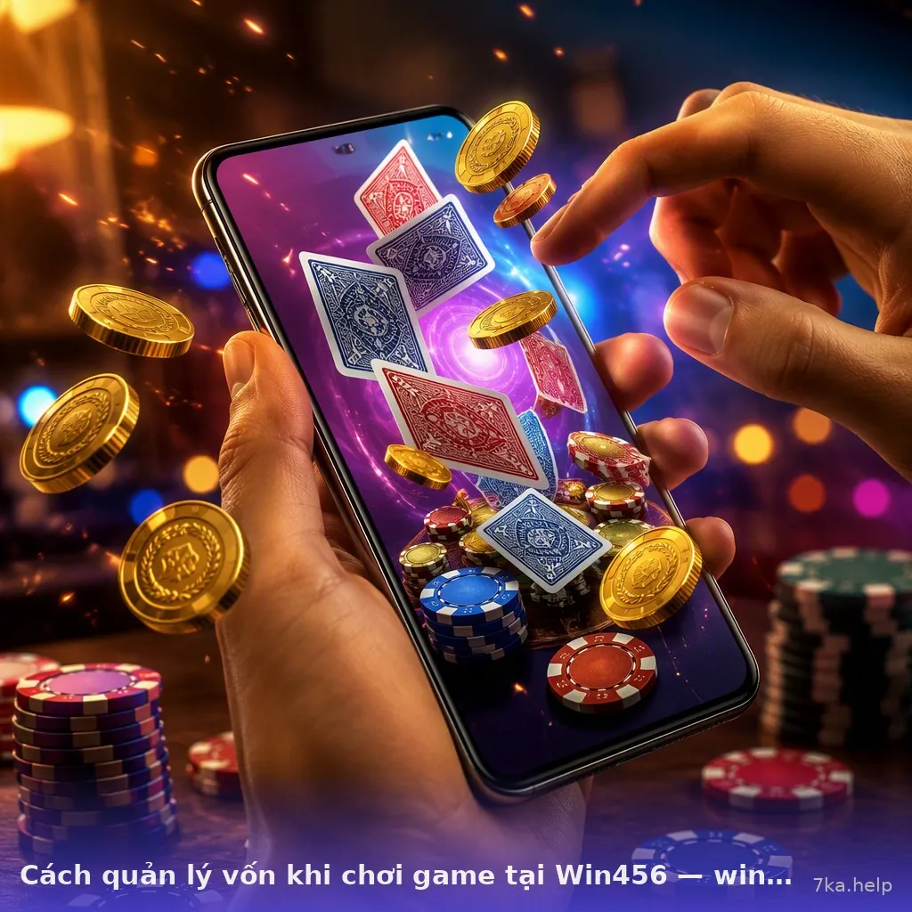 Cách quản lý vốn khi chơi game tại Win456 — win456 · ảnh 3