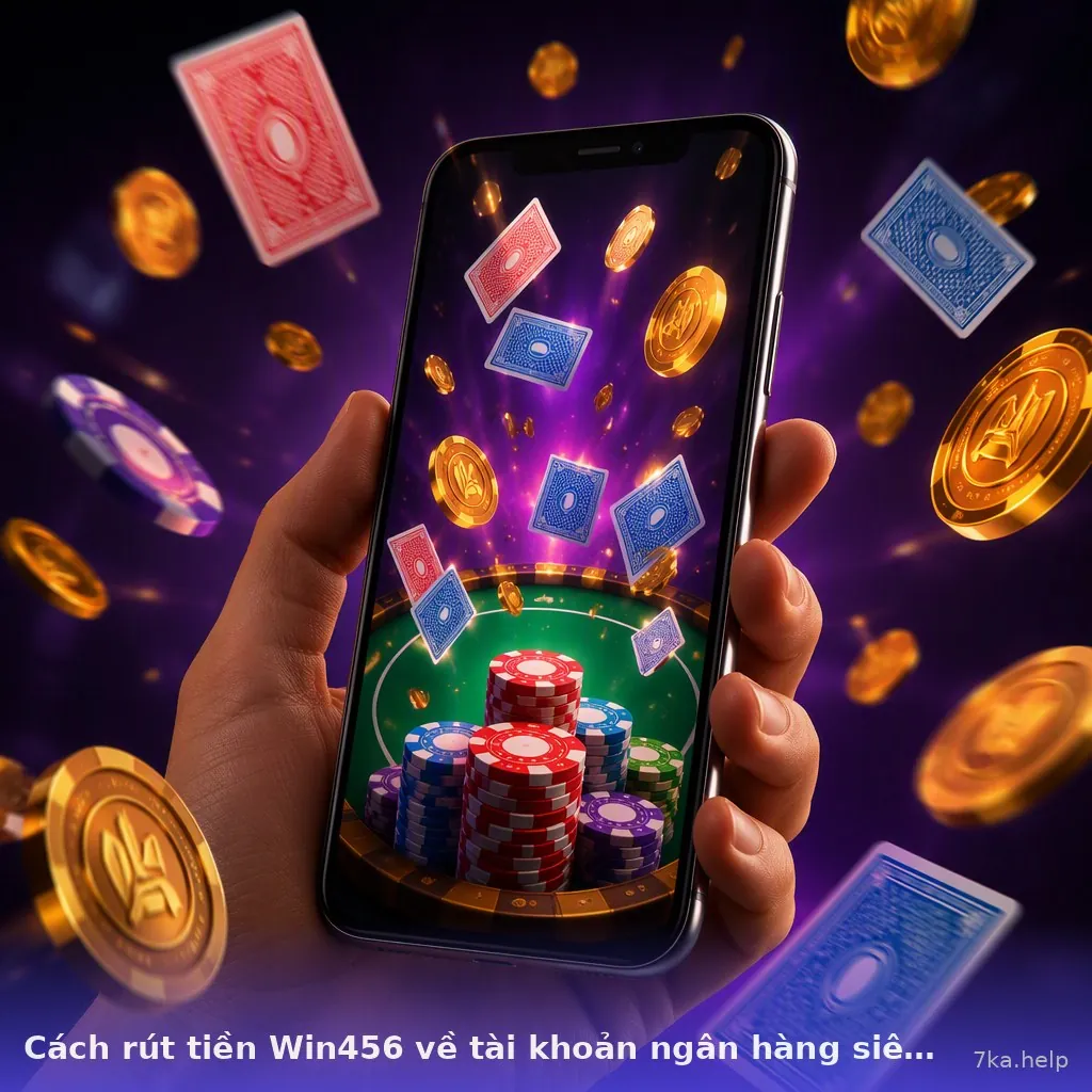 Cách rút tiền Win456 về tài khoản ngân hàng siêu tốc