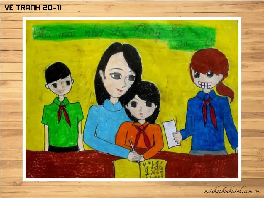 Gần 50 ảnh tranh vẽ 20 11 ấm áp · ảnh 2