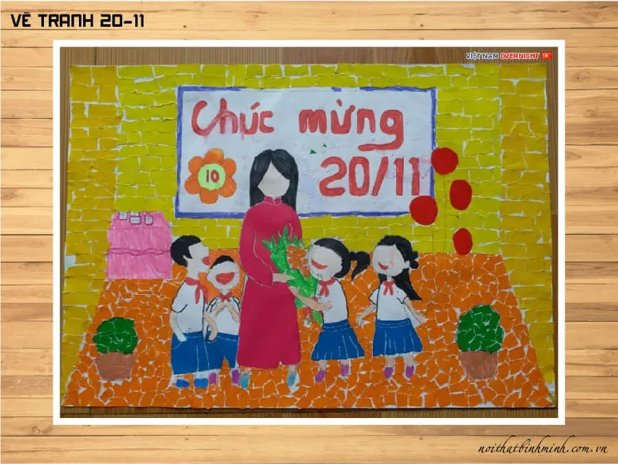 Gần 50 ảnh tranh vẽ 20 11 ấm áp · ảnh 3