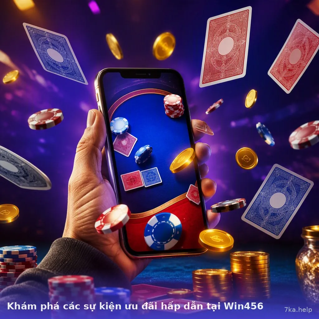Khám phá các sự kiện ưu đãi hấp dẫn tại Win456