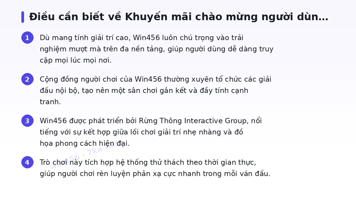 Những điều cần biết về win456