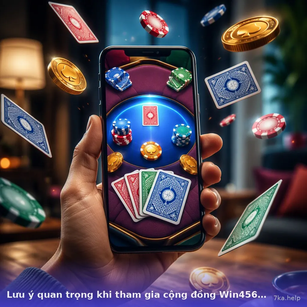 Lưu ý quan trọng khi tham gia cộng đồng Win456 — win456 · ảnh 1