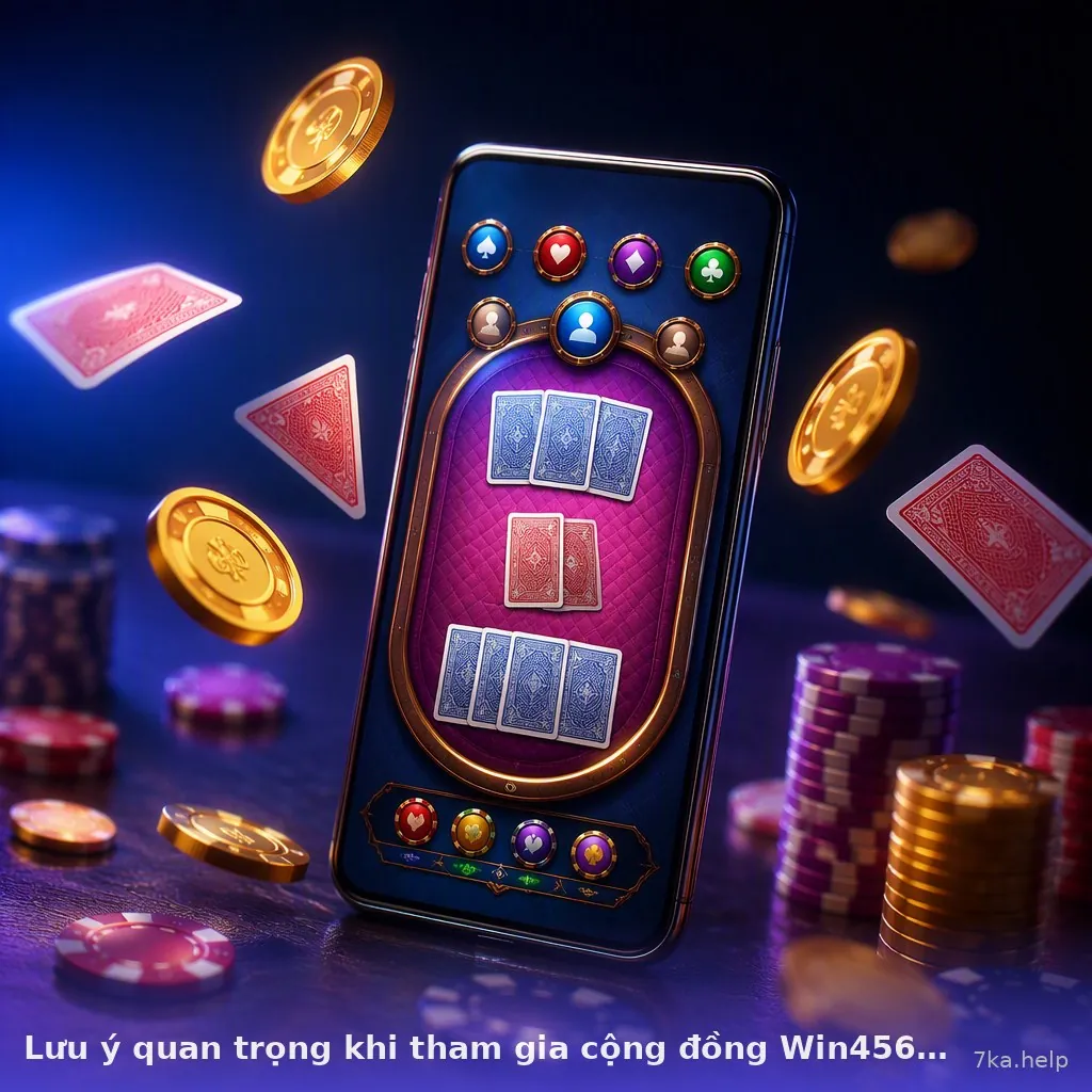 Lưu ý quan trọng khi tham gia cộng đồng Win456 — win456 · ảnh 2