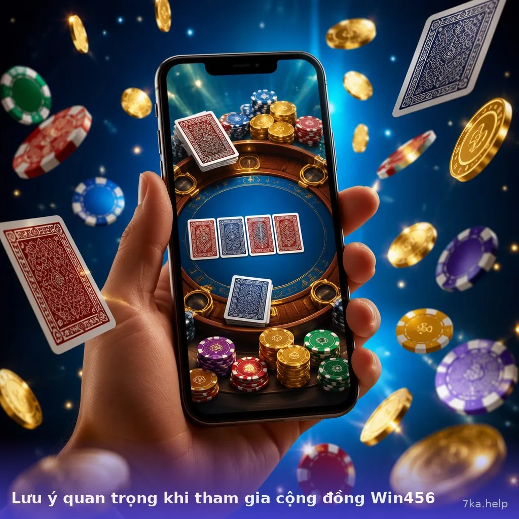 Lưu ý quan trọng khi tham gia cộng đồng Win456