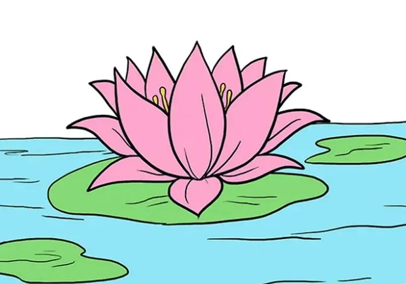 Ngắm trọn Hoa sen vẽ — album ảnh chọn lọc 2026 · ảnh 3