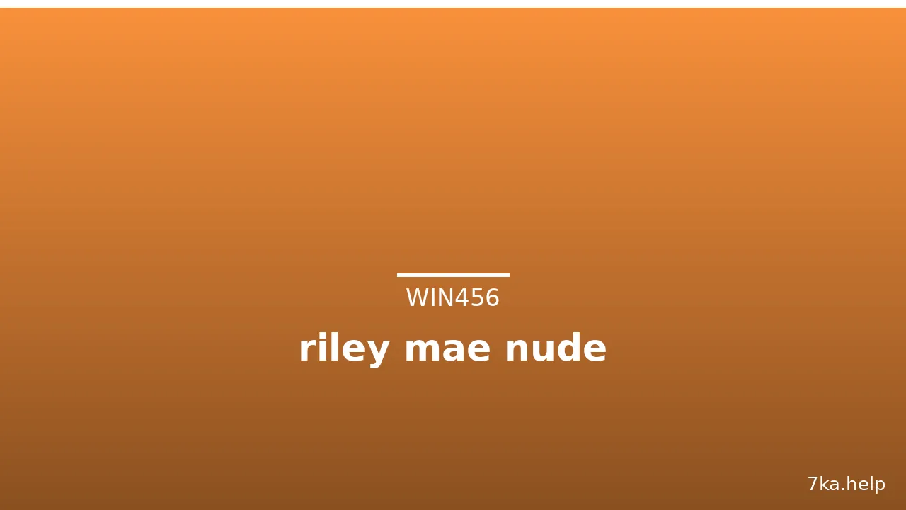 riley mae nude · ảnh 2