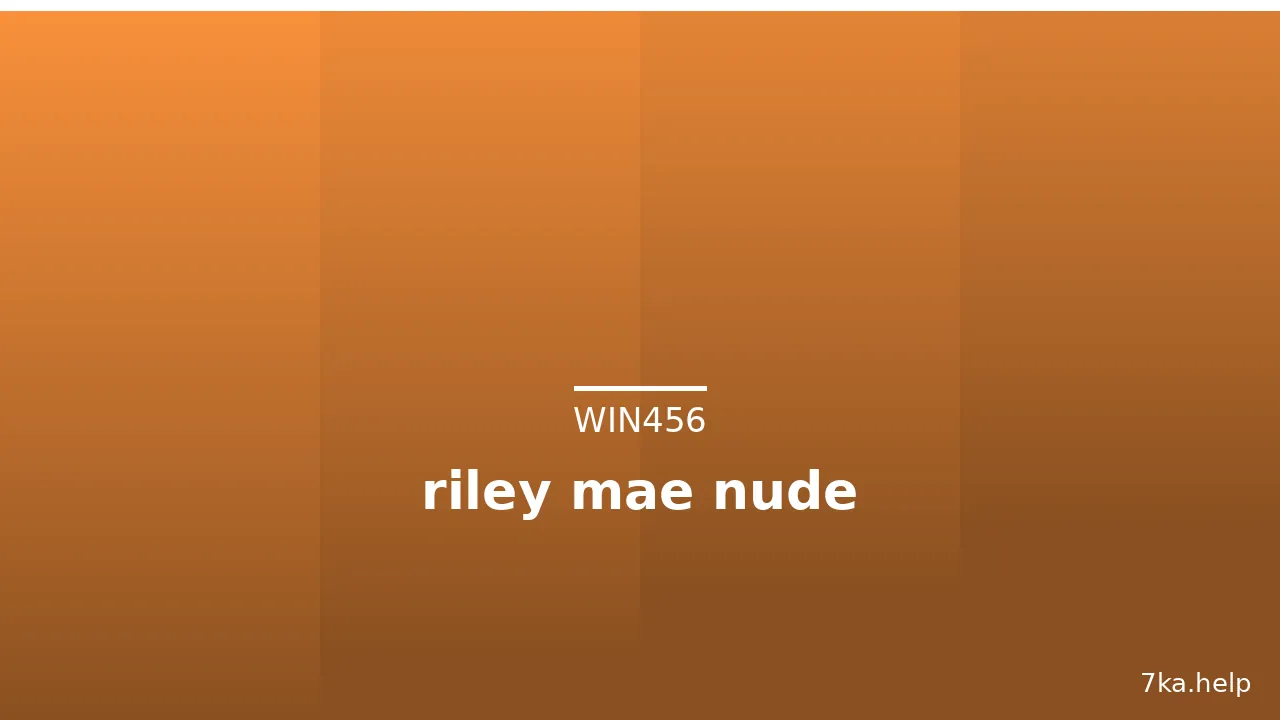 riley mae nude · ảnh 3