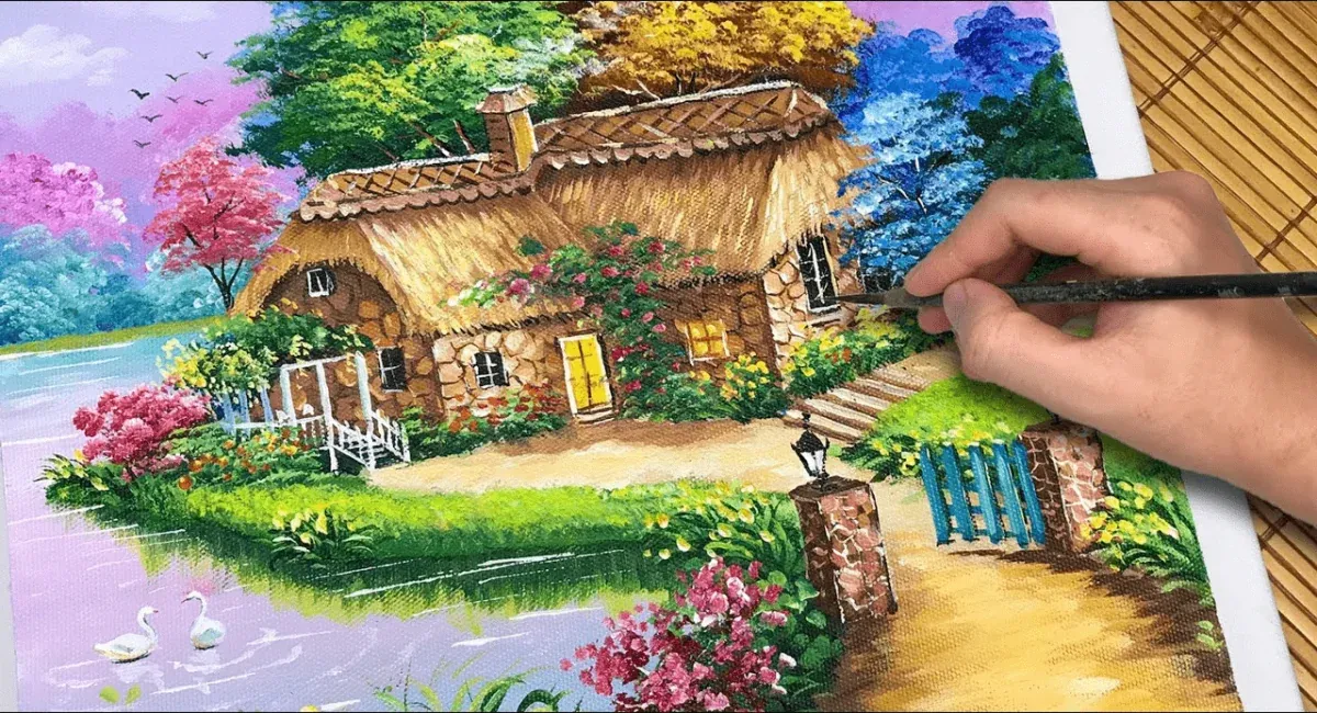 Vẽ Ngôi Nhà Trong Tranh Lớp 7: Tuyển Tập 100+ Ảnh Đẹp Nhất